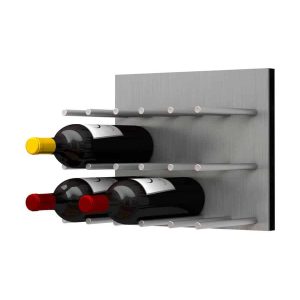 Fusion Panel with Wine Rails Wine Rack- (9 Bottles)