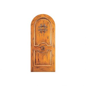 Rustic Arched Wood Door