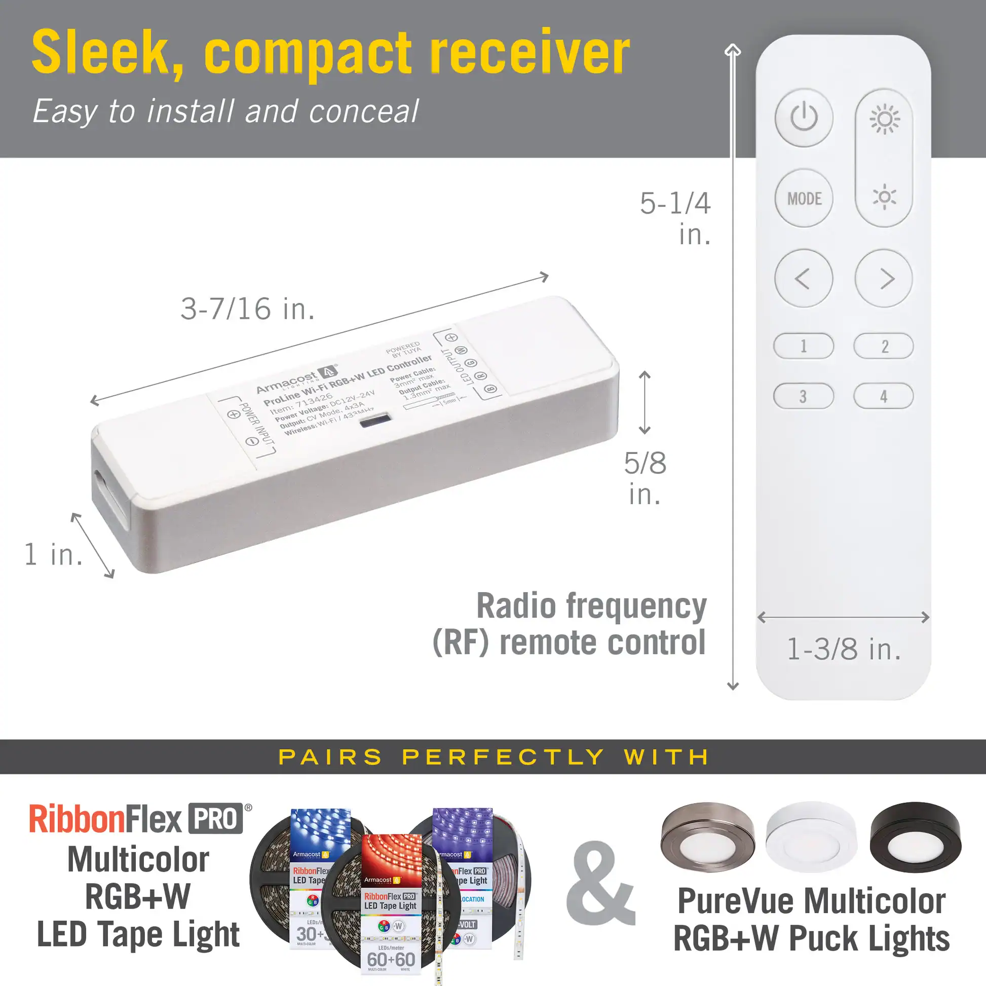 ProLine Multi-Color RGB + White Wi-Fi Controller - Image 2