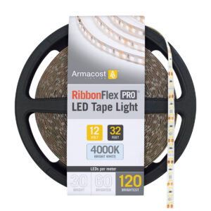RibbonFlex Pro 12-Volt White LED Tape Light 120 LEDs/meter