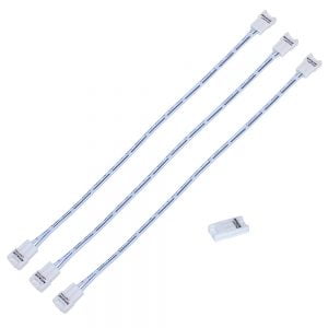 White LED Tape Light SureLock Connector Assortment Pack