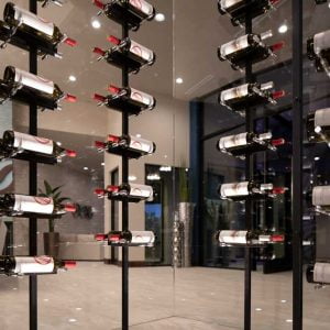 Vino Series Post (floating wine rack system component)