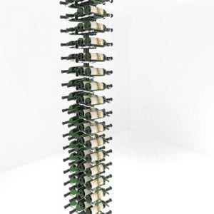 Vino Pins Post Kit: Two-Sided Label Forward Floating Wine Rack (40-80 bottles)