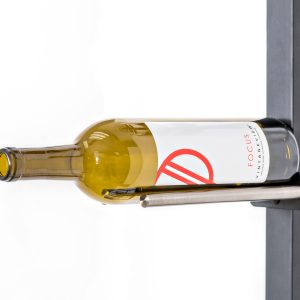 Vino Rails Post Kit: Two-Sided Cork Forward Floating Wine Rack (40-120 bottles)