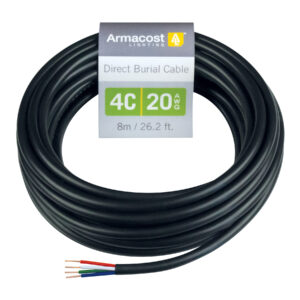 4C 20AWG Direct Burial Cable (26 ft. / 8m)