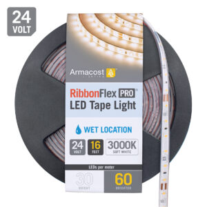RibbonFlex Pro 24-Volt White Outdoor IP67 LED Tape Light 60 LEDs/meter
