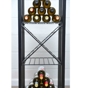 Case & Crate X-Bin Insert (freestanding metal wine rack accessory)
