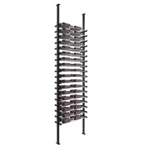Evolution Double Sided Label Wine Wall Post Kit 10′ 2C (floor-to-ceiling wine rack system)