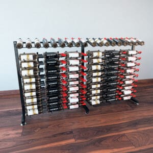  W Series Single Sided Island Display Rack Presentation Row 3