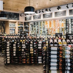 W Series Double Sided Island Display Rack 7XL Extension