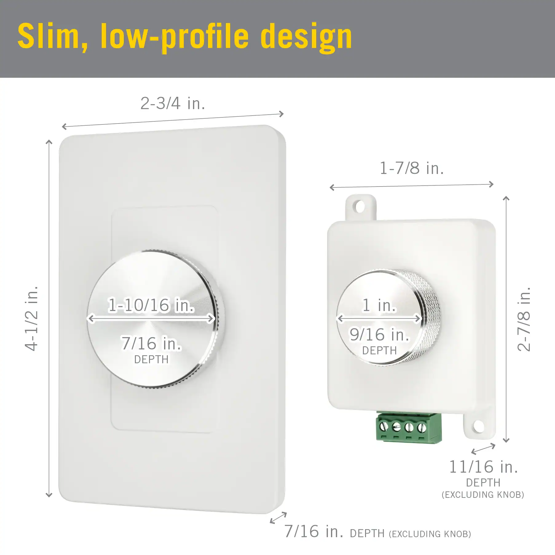 ProLine Rotary Knob LED Strip Light Dimmer - Image 3